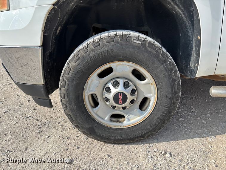 image for item EV3316 2013 GMC Sierra 2500 Ext. Cab utility bed pickup truck