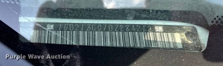 image for item EV3316 2013 GMC Sierra 2500 Ext. Cab utility bed pickup truck