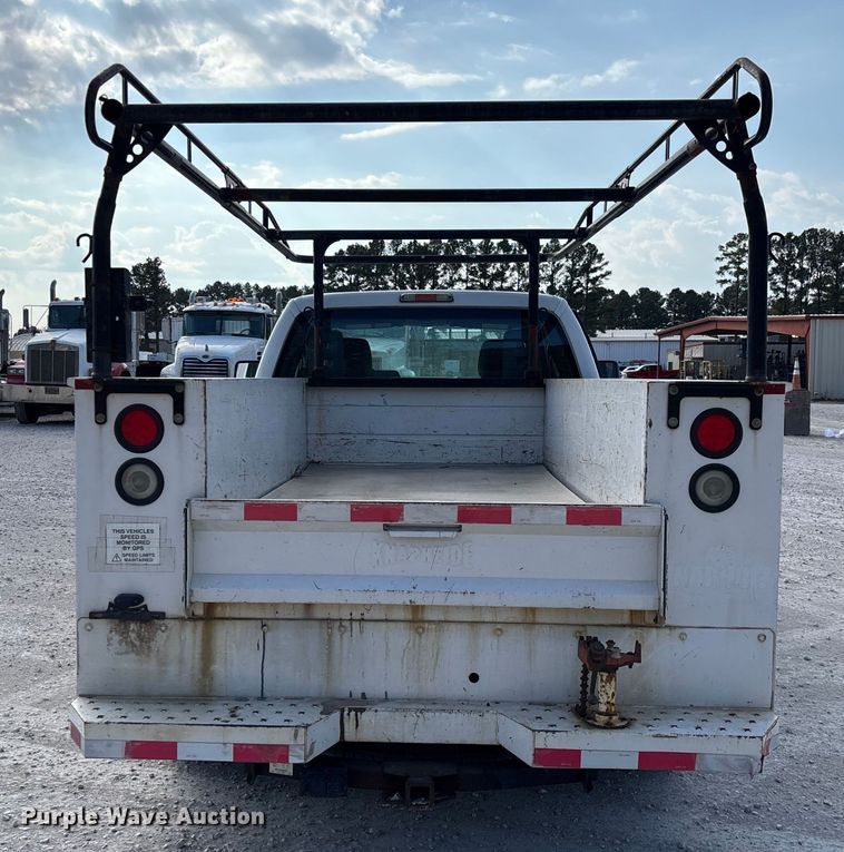 image for item EV3317 2012 Ford F250 Super Duty Extended Cab Utility Bed Pickup