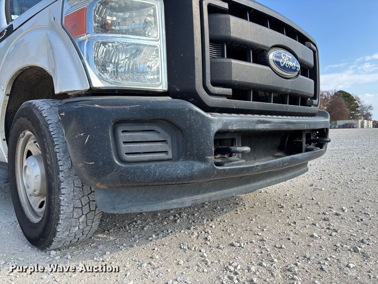 image for item EV3317 2012 Ford F250 Super Duty Extended Cab Utility Bed Pickup