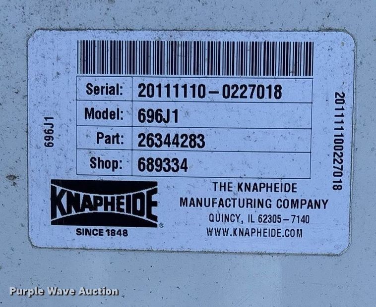 image for item EV3317 2012 Ford F250 Super Duty Extended Cab Utility Bed Pickup