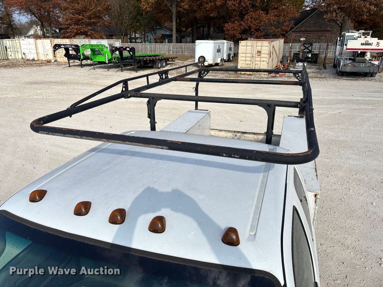 image for item EV3317 2012 Ford F250 Super Duty Extended Cab Utility Bed Pickup