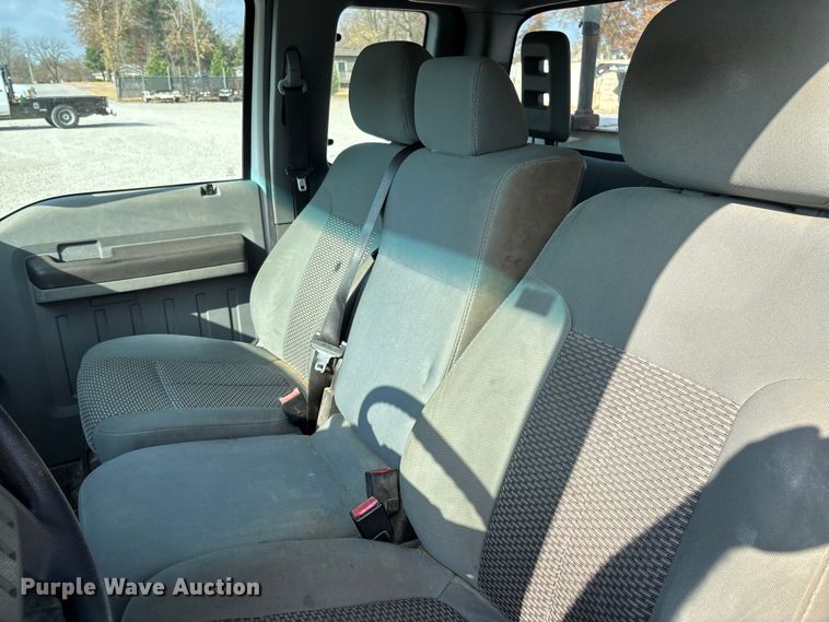 image for item EV3317 2012 Ford F250 Super Duty Extended Cab Utility Bed Pickup