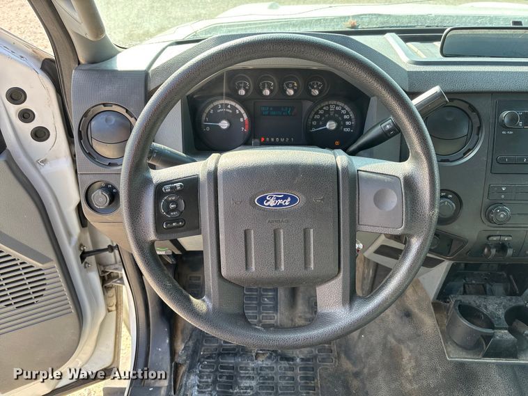 image for item EV3317 2012 Ford F250 Super Duty Extended Cab Utility Bed Pickup