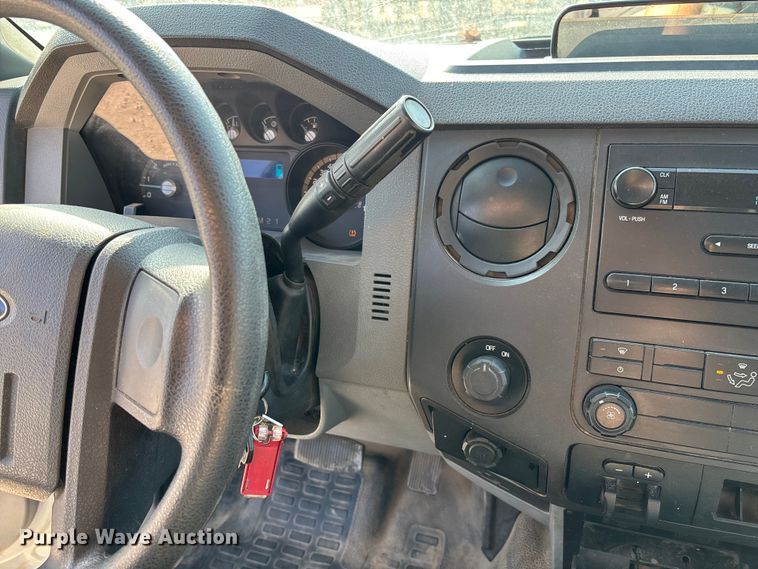 image for item EV3317 2012 Ford F250 Super Duty Extended Cab Utility Bed Pickup