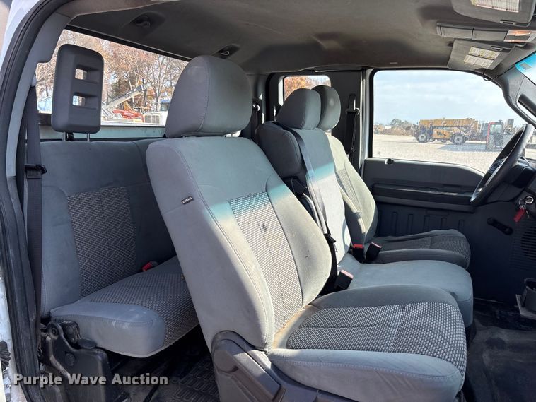 image for item EV3317 2012 Ford F250 Super Duty Extended Cab Utility Bed Pickup