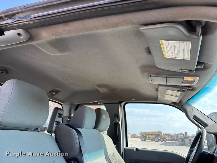 image for item EV3317 2012 Ford F250 Super Duty Extended Cab Utility Bed Pickup