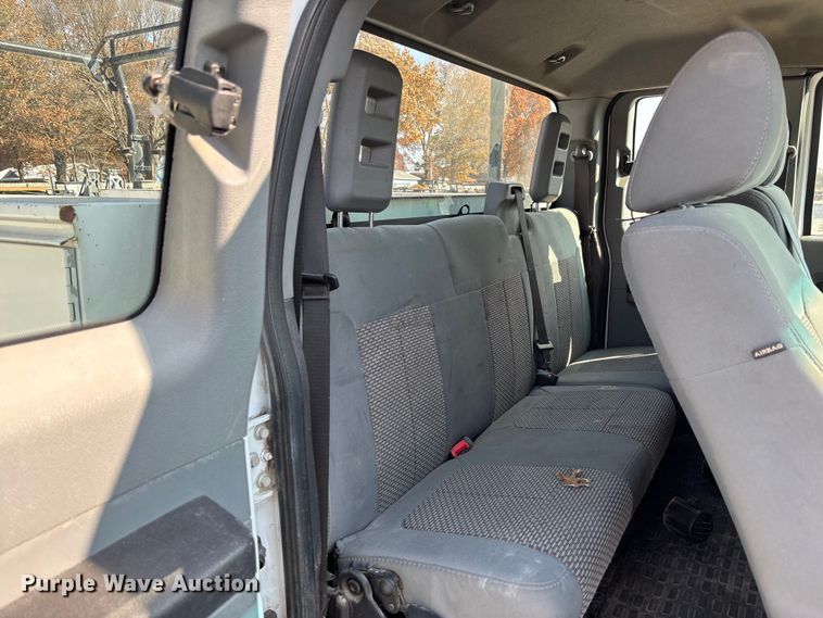 image for item EV3317 2012 Ford F250 Super Duty Extended Cab Utility Bed Pickup