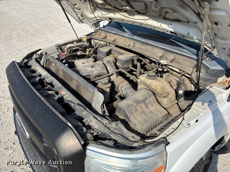 image for item EV3317 2012 Ford F250 Super Duty Extended Cab Utility Bed Pickup