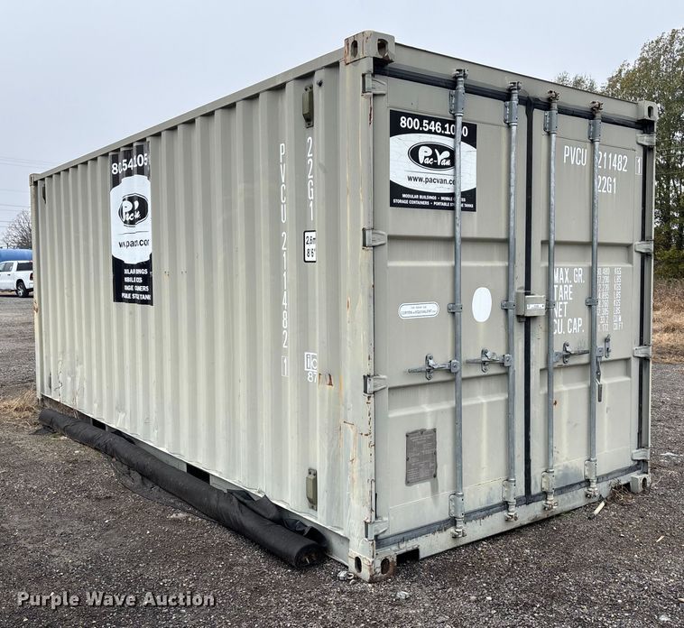 image for item EV3458 2013 Pac-Van TYC-113 shipping container