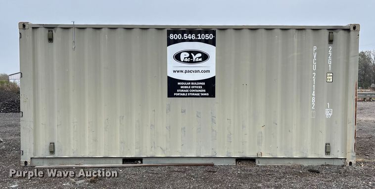 image for item EV3458 2013 Pac-Van TYC-113 shipping container