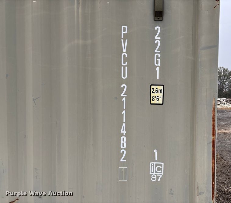 image for item EV3458 2013 Pac-Van TYC-113 shipping container