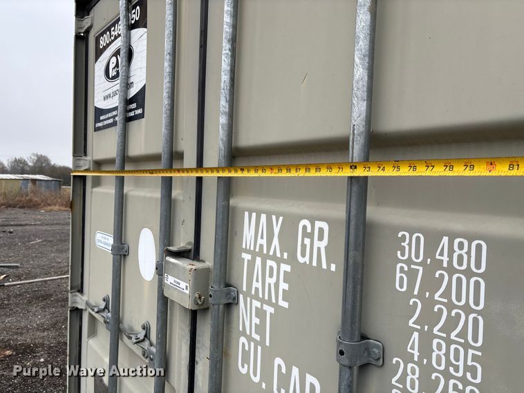 image for item EV3458 2013 Pac-Van TYC-113 shipping container