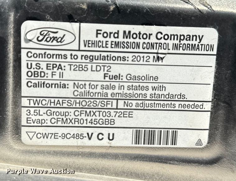 image for item FB4514 2012 Ford Edge SUV