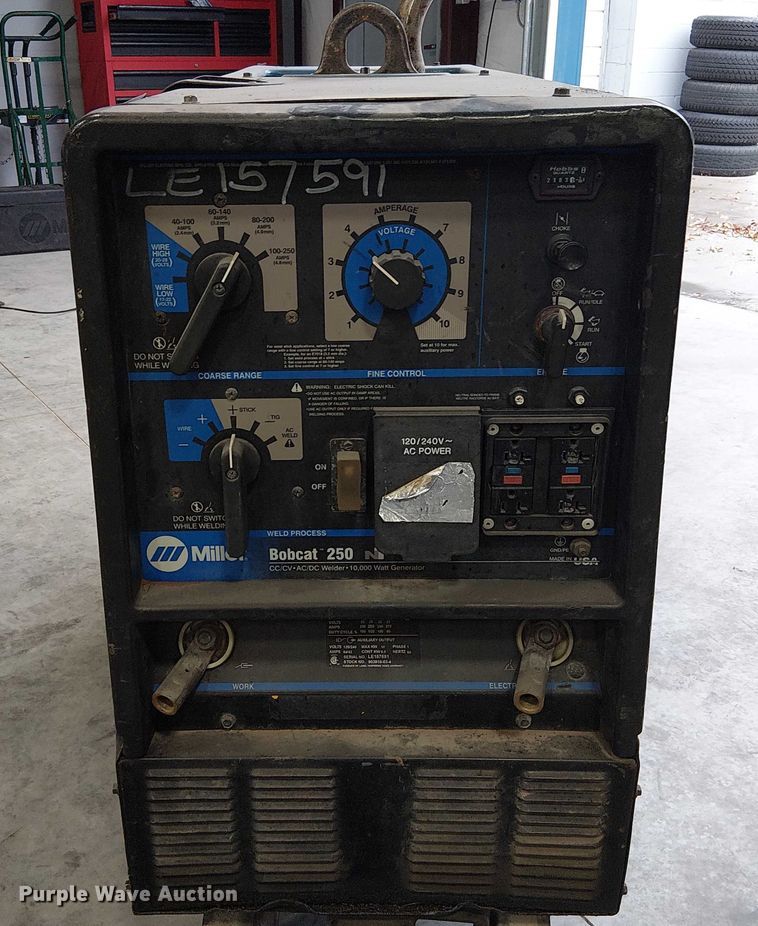 image for item FB4524 Miller Bobcat 250 welder