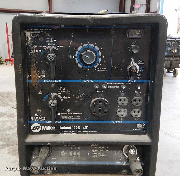 image for item FB4525 Miller Bobcat 225 welder