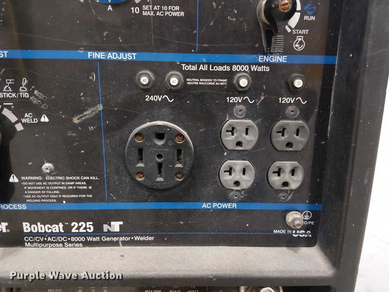 image for item FB4525 Miller Bobcat 225 welder