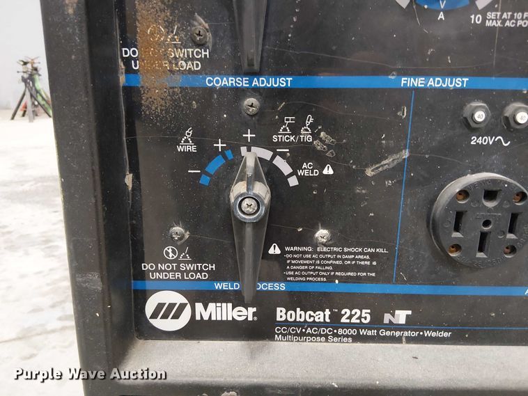image for item FB4525 Miller Bobcat 225 welder