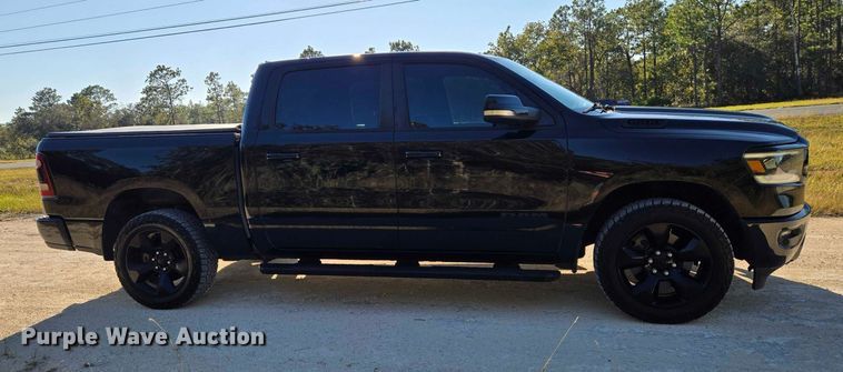 image for item FB9473 2019 RAM 1500 Big Horn Crew Cab pickup truck