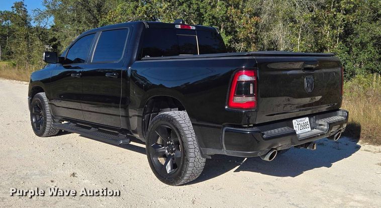 image for item FB9473 2019 RAM 1500 Big Horn Crew Cab pickup truck