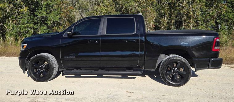 image for item FB9473 2019 RAM 1500 Big Horn Crew Cab pickup truck