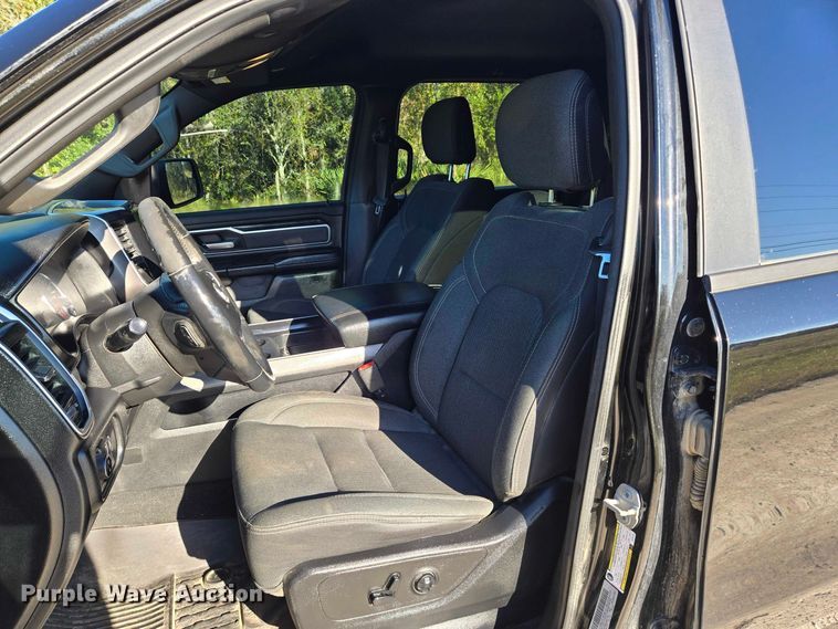 image for item FB9473 2019 RAM 1500 Big Horn Crew Cab pickup truck