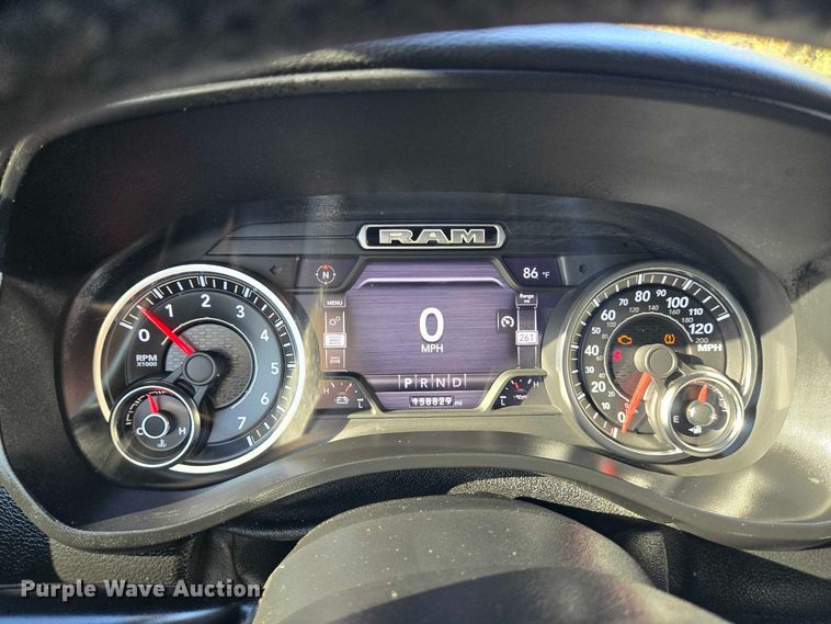 image for item FB9473 2019 RAM 1500 Big Horn Crew Cab pickup truck