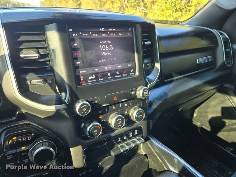 image for item FB9473 2019 RAM 1500 Big Horn Crew Cab pickup truck