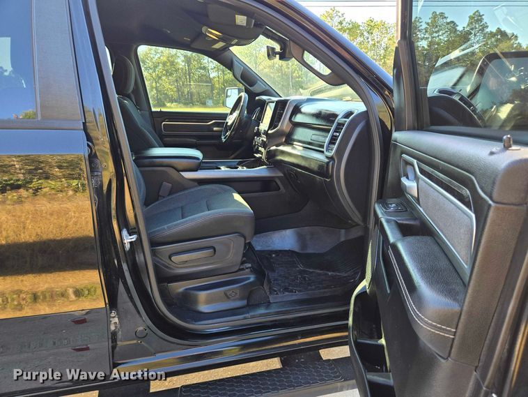 image for item FB9473 2019 RAM 1500 Big Horn Crew Cab pickup truck