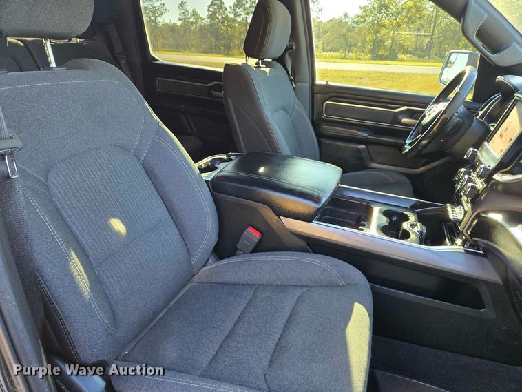 image for item FB9473 2019 RAM 1500 Big Horn Crew Cab pickup truck