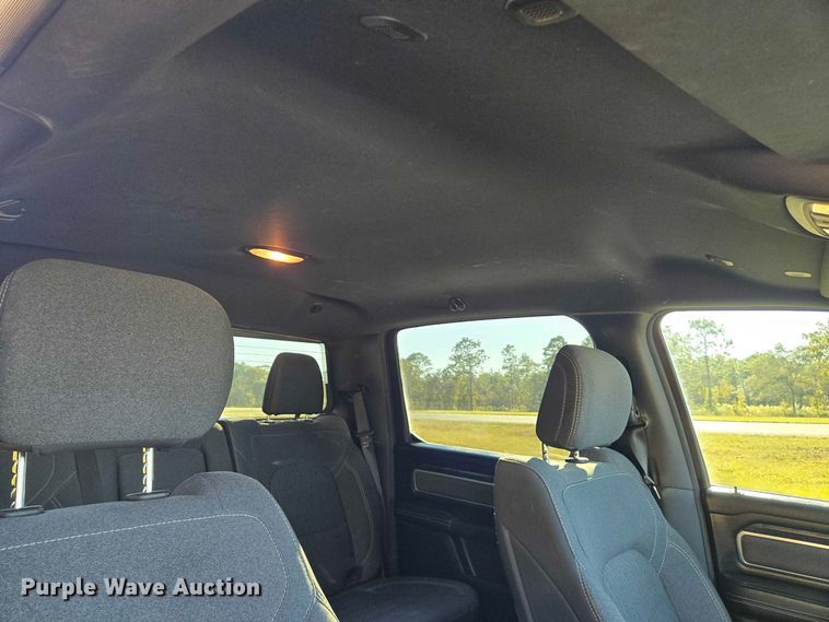 image for item FB9473 2019 RAM 1500 Big Horn Crew Cab pickup truck