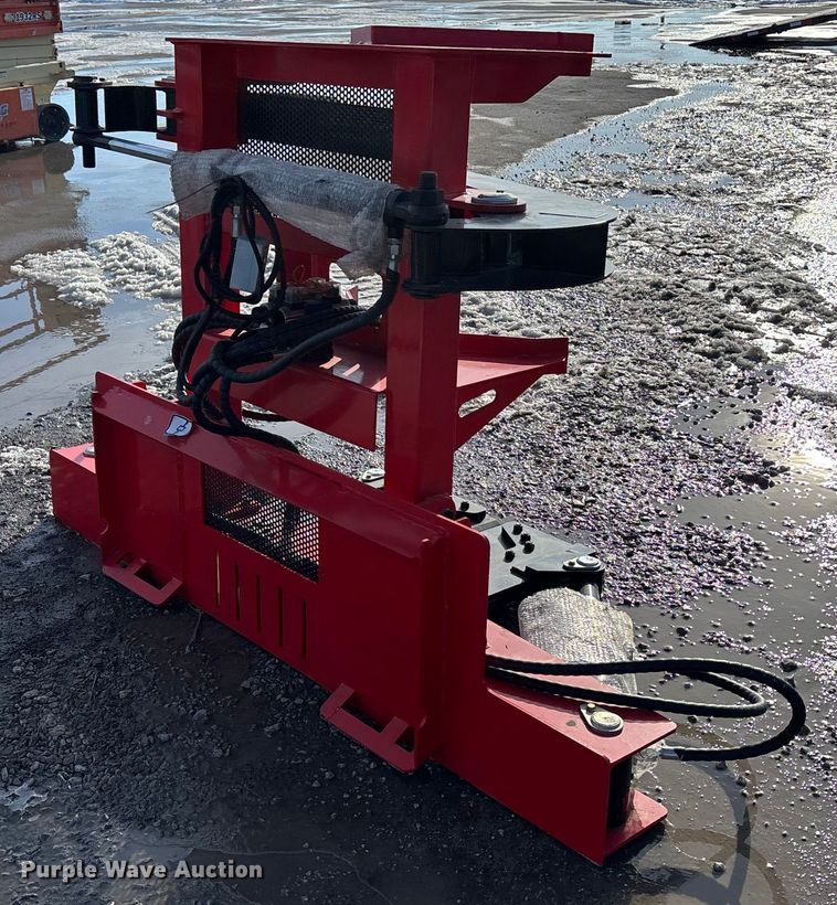 image for item FG1513 GIYI TS29 skid steer tree shear