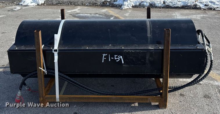 image for item FG1526 GIYI VR 59 skid steer vibratory roller