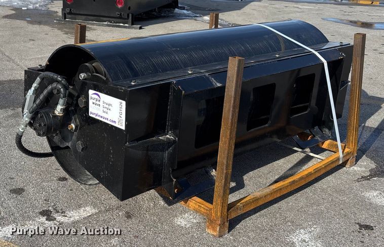 image for item FG1526 GIYI VR 59 skid steer vibratory roller