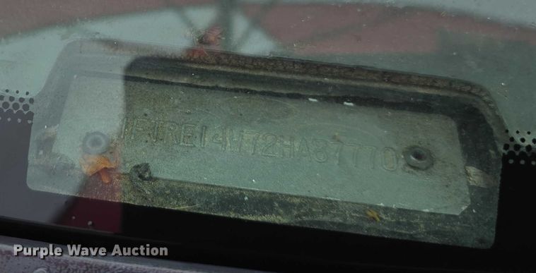 image for item FI0657 2002 Ford E150 van