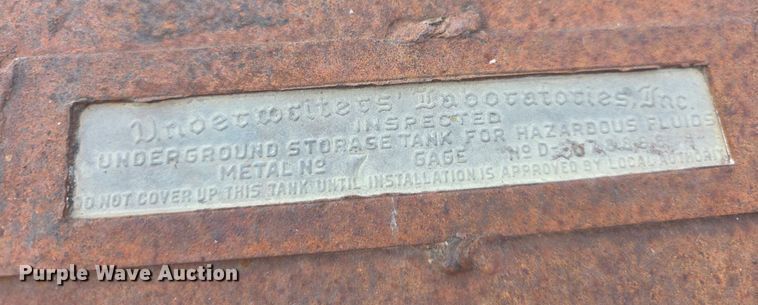 image for item FI0683 American Steel Works diesel fuel tank