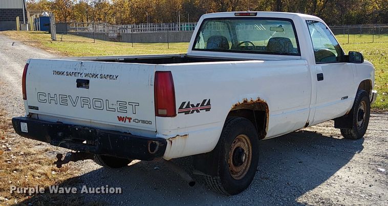 image for item FK0537 1998 Chevrolet K1500 pickup truck