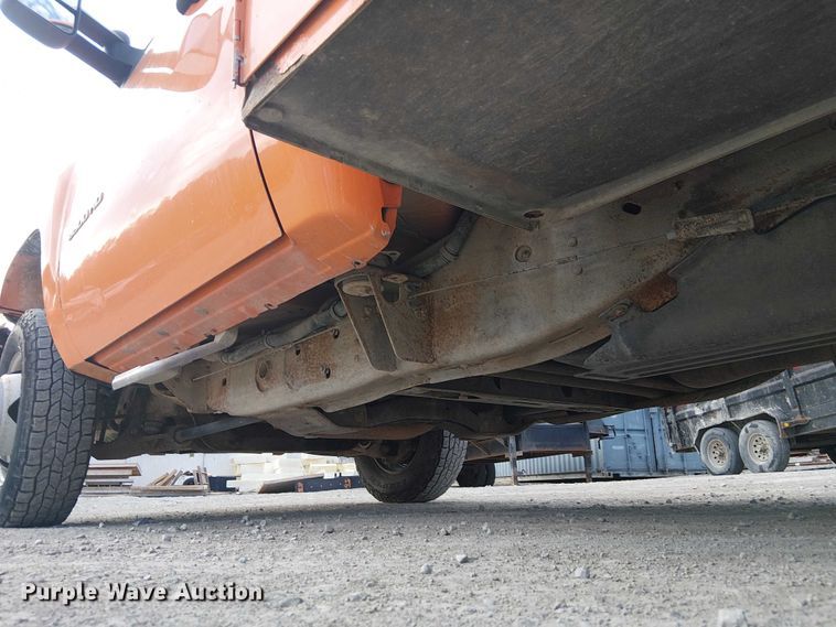 image for item FK0553 2013 Chevrolet Silverado 3500HD utility bed pickup truck