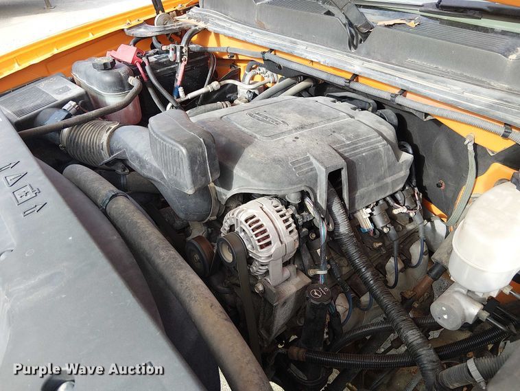 image for item FK0553 2013 Chevrolet Silverado 3500HD utility bed pickup truck