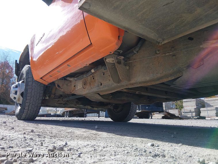 image for item FK0554 2011 GMC  Sierra 3500HD utility bed pickup truck