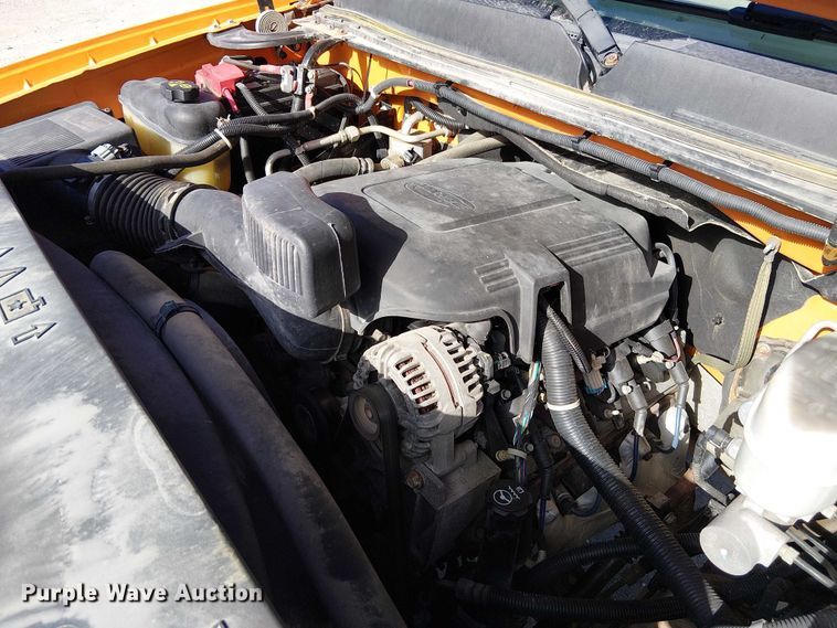 image for item FK0554 2011 GMC  Sierra 3500HD utility bed pickup truck