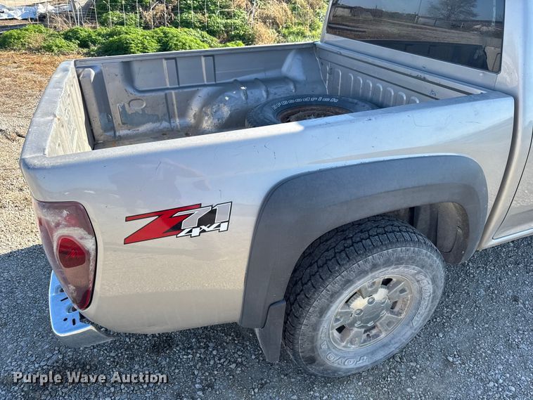 image for item FK0606 2007 Chevrolet Colorado  Crew Cab pickup truck