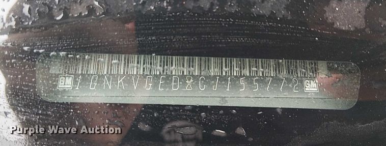 image for item FK0688 2012 Chevrolet Traverse  SUV