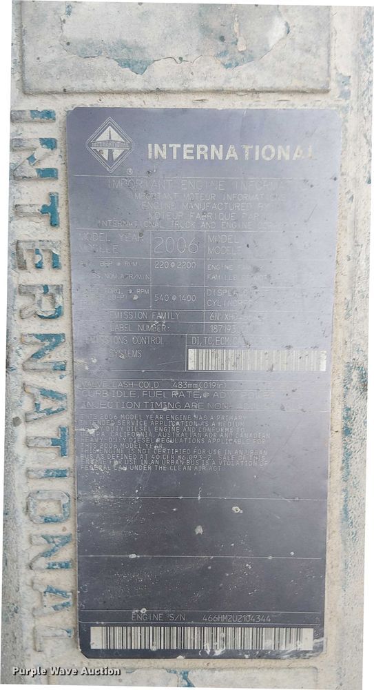 image for item FK0690 2007 IC PB105 school bus