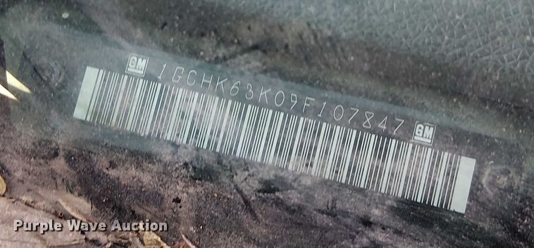 image for item FK0703 2009 Chevrolet Silverado 2500HD Crew Cab pickup truck