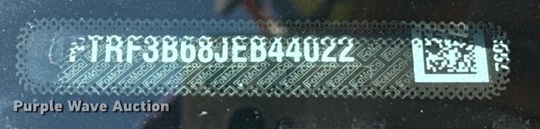 image for item GH9352 2018 Ford F350 Super Duty XL utility bed pickup truck