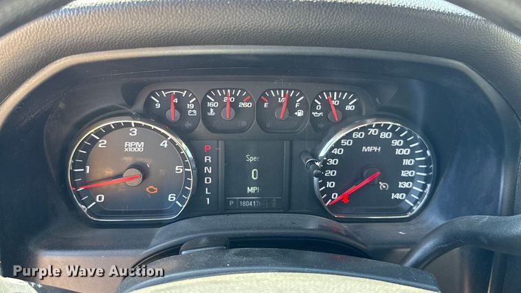 image for item GH9356 2018 Chevrolet Silverado 3500HD utility bed pickup truck