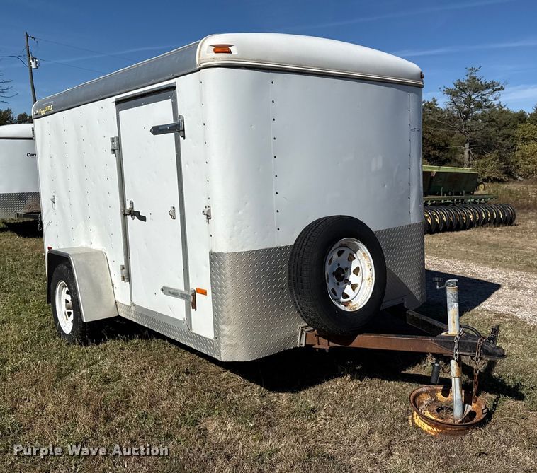 image for item GP9649 2000 Doolittle enclosed cargo trailer