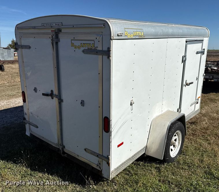 image for item GP9649 2000 Doolittle enclosed cargo trailer