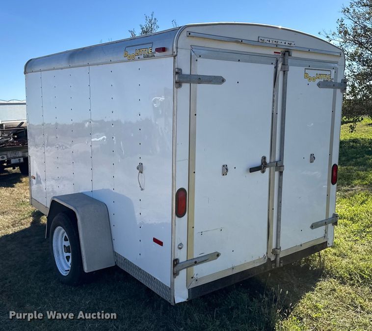 image for item GP9649 2000 Doolittle enclosed cargo trailer